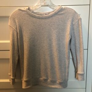 Girls’ Splendid Long-Sleeved Gray Shirt